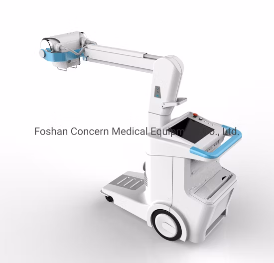 Medical Hospital 320mA 20kw Whole Body Parts High Frequency Chest Checking Mobile Digital X Ray Equipment