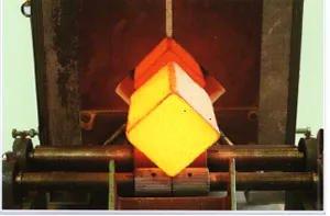 Strength Manufacturers Customize Intermediate Frequency Bar Diathermic Forging Furnace 